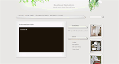 Desktop Screenshot of cachemirerumilly.com